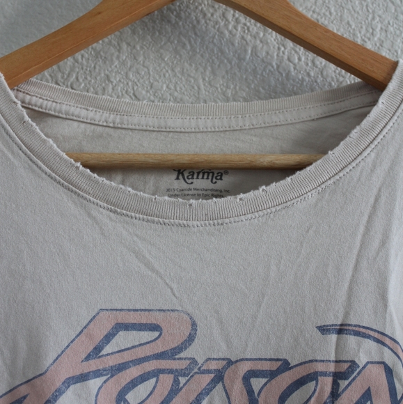 Poison Talk Dirty To Me Short Sleeve Graphic Tee - Picture 5 of 7